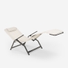 Opvouwbare strand- en tuin ligstoel Pasha Luxury 