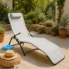 Opvouwbare strand- en tuin ligstoel Pasha Luxury 