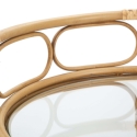 Ronde rattan serveerwagen met glazen leggers Panama Catalogus