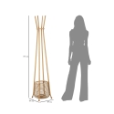 Rattan kapstok met parapluhouder 49x175 cm Panama Catalogus