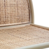 Metalen en rotan wandboekenkast met 4 planken Panama Round Catalogus