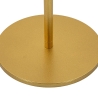Table haute ronde en métal doré 51x100 cm Doha Réductions