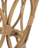 Ronde rattan bijzettafel met glazen blad 50x50cm Panama Circle Catalogus