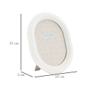 Moderne ovale fotolijst voor tafel 25x20cm Ovally Catalogus