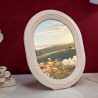 Moderne ovale fotolijst voor tafel 25x20cm Ovally Verkoop