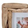 Cadre photo rectangulaire en bois à poser 26x32 cm Nature Remises