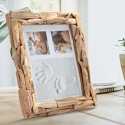 Cadre photo rectangulaire en bois à poser 26x32 cm Nature Vente