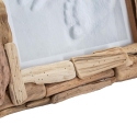 Cadre photo rectangulaire en bois à poser 26x32 cm Nature Réductions