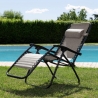 Chaise longue de plage et jardin Rio, inclinable et pliable Vente