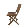 Banc pliant 2 places en bois d’acacia 104x61x90 cm Bali Remises