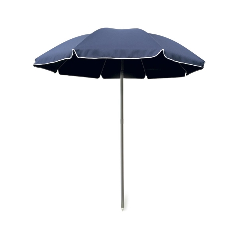 Aluminium strandparasol Ø2,20m met 8 baleinen en draagtas Rimini Aanbieding