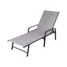 Strandbed met stalen frame van pvc en polyester Varadero Catalogus