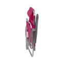 Strandstoel met kussen en armleuningen in aluminium, model Brasile Catalogus