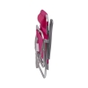 Strandstoel met kussen en armleuningen in aluminium, model Brasile Catalogus