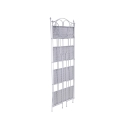 Étagère pliable en fer à 4 niveaux 60,5x28xh.167cm blanc Ravun Choix