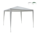 Gazebo 3x3 idrorepellente montaggio rapido con kit bianco Tropico Aanbieding
