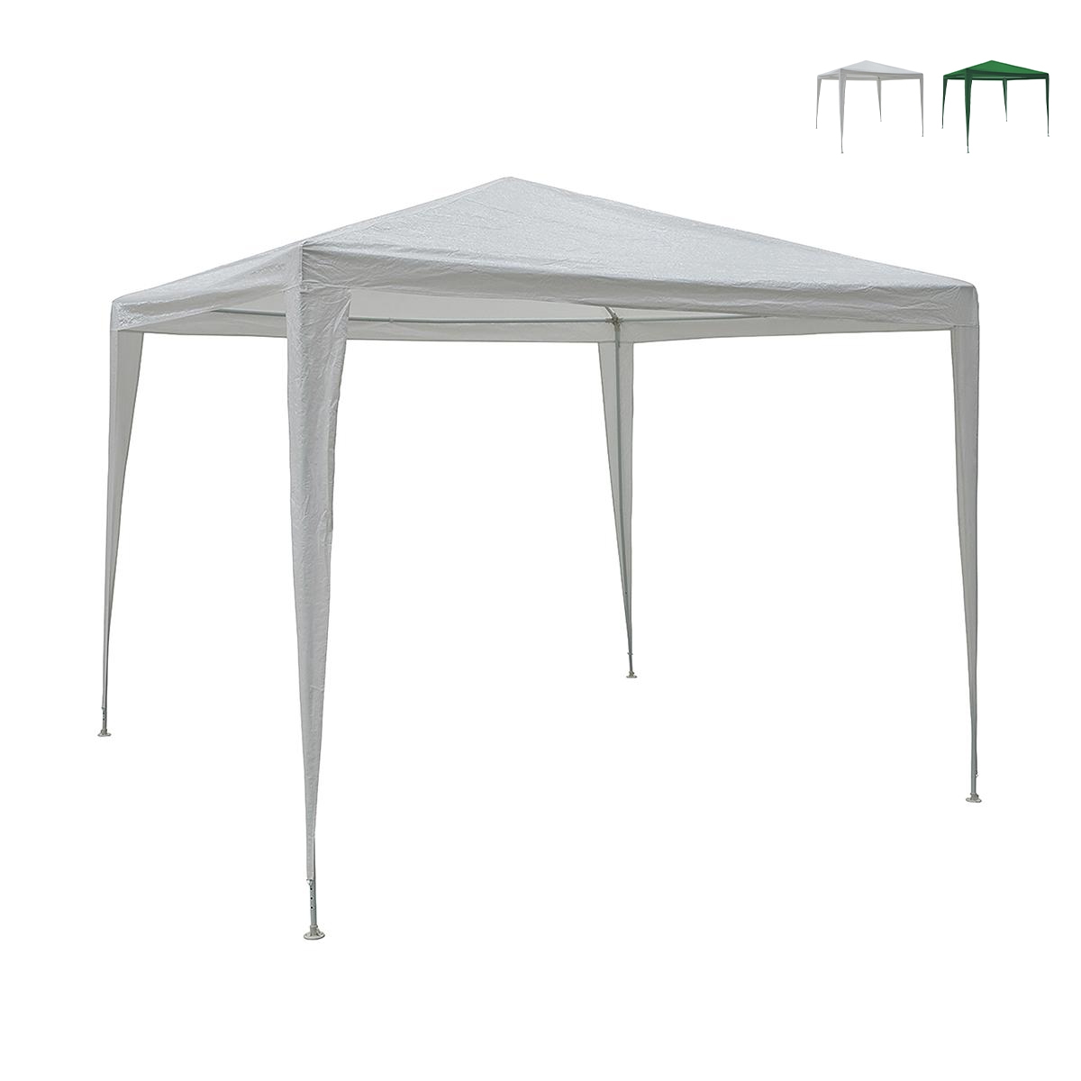 Gazebo 3x3 idrorepellente montaggio rapido con kit bianco Tropico Aanbieding Gazebo 3x3 idrorepellente montaggio rapido con kit bianco Tropico Aanbieding