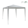 Gazebo 3x3 idrorepellente montaggio rapido con kit bianco Tropico Aanbieding