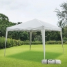 Gazebo estensibile verde 3x3 in alluminio richiudibile Rapido Verkoop