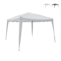 Gazebo estensibile verde 3x3 in alluminio richiudibile Rapido Aanbieding