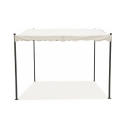 Gazebo a veranda idrorepellente 3x2,5m in ferro ecrù Sarnok Aanbod