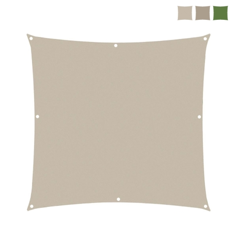 Voile d'ombrage carrée 4x4 m Virek Promotion