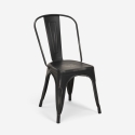 Set van 20 industriële vintage stoelen Steel Old van metaal. 