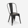 Set van 20 industriële vintage stoelen Steel Old van metaal. 