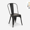 Set van 20 industriële vintage stoelen Steel Old van metaal. 