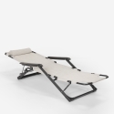 Inklapbare strand- en tuinstoel Emily Lux Zero Gravity 