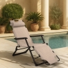 Inklapbare strand- en tuinstoel Emily Lux Zero Gravity Korting