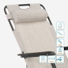Inklapbare strand- en tuinstoel Emily Lux Zero Gravity 