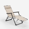 2 opvouwbare tuinstoelen Emily Lux Zero Gravity 