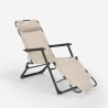 2 opvouwbare tuinstoelen Emily Lux Zero Gravity 