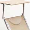 2 stuks professionele aluminium ligbedden Santorini 