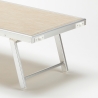 2 stuks professionele aluminium ligbedden Santorini 