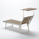 Professioneel ligbed Santorini Limited Edition voor het strand Keuze