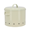 Boîte de cuisine en métal pour pommes de terre avec trous d'aération et couvercle Catalogue