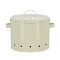 Boîte de cuisine en métal pour pommes de terre avec trous d'aération et couvercle Choix