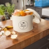 Keukenblik voor aardappelen met gaatjes en deksel Verkoop