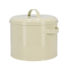 Boîte vintage en métal pour compost avec filtre à charbon actif Modèle