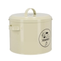 Boîte vintage en métal pour compost avec filtre à charbon actif Dimensions