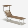 Set van 2 aluminium ligbedden Santorini Limited Edition 