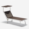 Set van 2 aluminium ligbedden Santorini Limited Edition Keuze