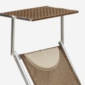 Set van 2 aluminium ligbedden Santorini Limited Edition 