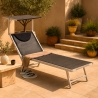 Set van 2 aluminium ligbedden Santorini Limited Edition Korting