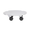 Ronde houten plantenroller met wielen Catalogus