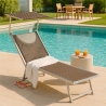 4 Aluminium strand ligbedden Limited Edition Santorini Korting