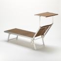 4 Aluminium strand ligbedden Limited Edition Santorini Catalogus