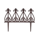Bordure décorative en fonte pour parterre 38 cm Promotion